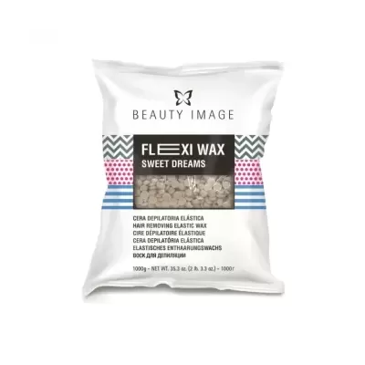 Pacote branco de cera depilatória elástica Flexi Wax Sweet Dreams