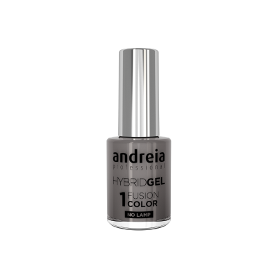 Verniz para unhas Andreia Professional cinzento com tampa metálica prateada