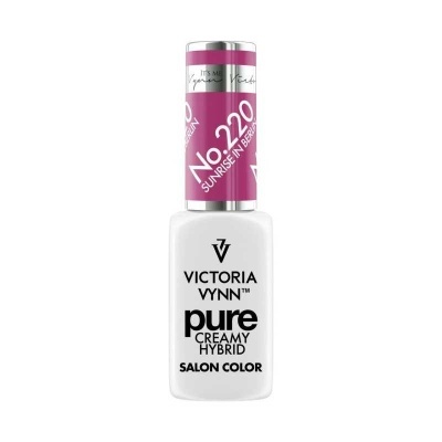 Frasco de verniz de unhas Victoria Vynn pure creamy hybrid