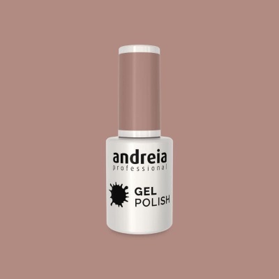 frasco de verniz gel Andreia Professional cor castanho claro