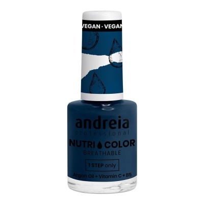Verniz de unhas azul escuro da marca Andreia Professional