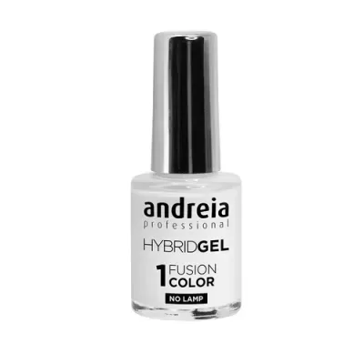 Verniz gel Andreia Professional Hybrid Gel 1 Fusion Color com tampa prateada
