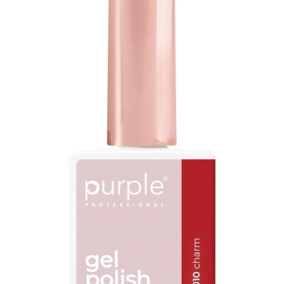 Frasco de verniz gel para unhas Purple Professional 010 charm