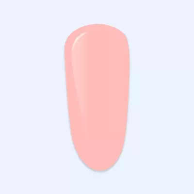 Unha artificial cor-de-rosa claro brilhante