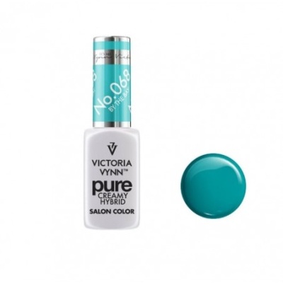 Frasco de verniz de unhas azul turquesa Victoria Vynn