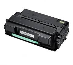 Cartucho de toner preto para impressora em fundo branco