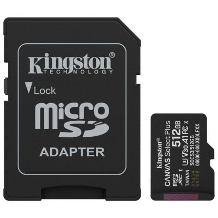 Adaptador Kingston Micro SD com cartão microSD 512GB