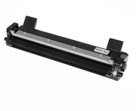 Tambor de impressora preto com etiqueta TN-1030 sobre fundo branco