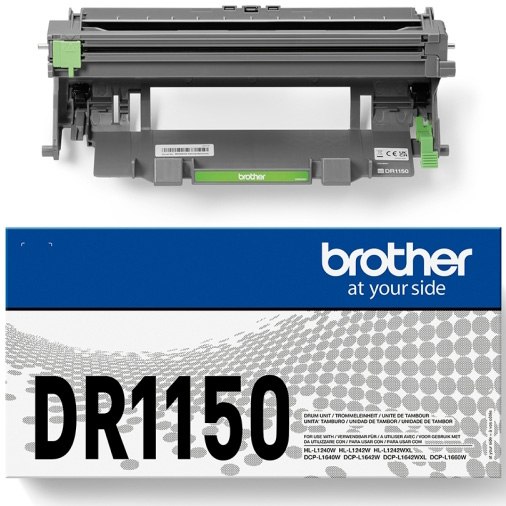 Tambor de impressora Brother DR1150 com embalagem