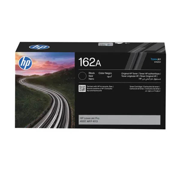 Caixa preta de toner HP 162A para impressora LaserJet Pro