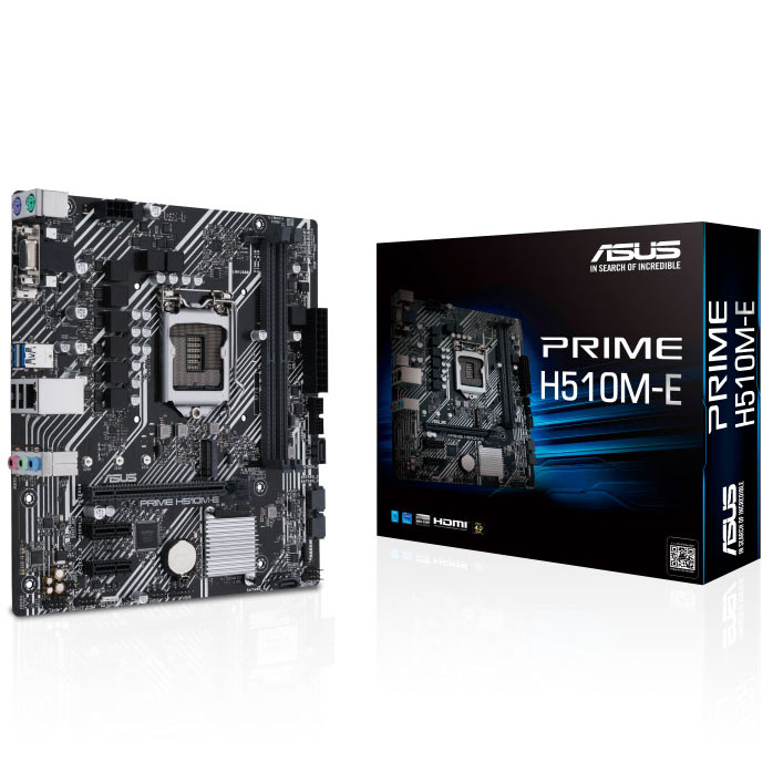 Placa-mãe ASUS PRIME H510M-E com caixa