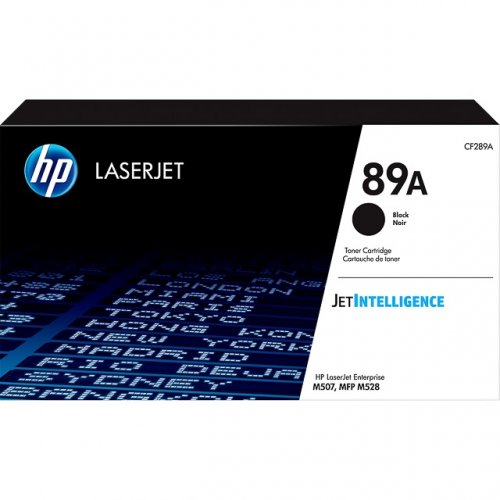 Caixa de toner HP LaserJet preta 89A CF289A