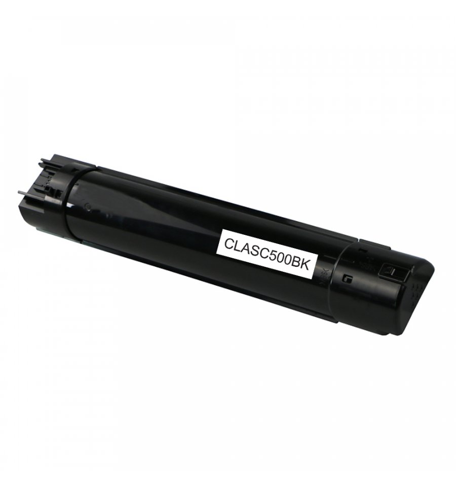 Cartucho de toner preto para impressora com etiqueta CLASC500BK