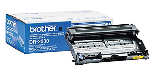 Toner para impressora Brother DR-2000 com caixa azul e branca