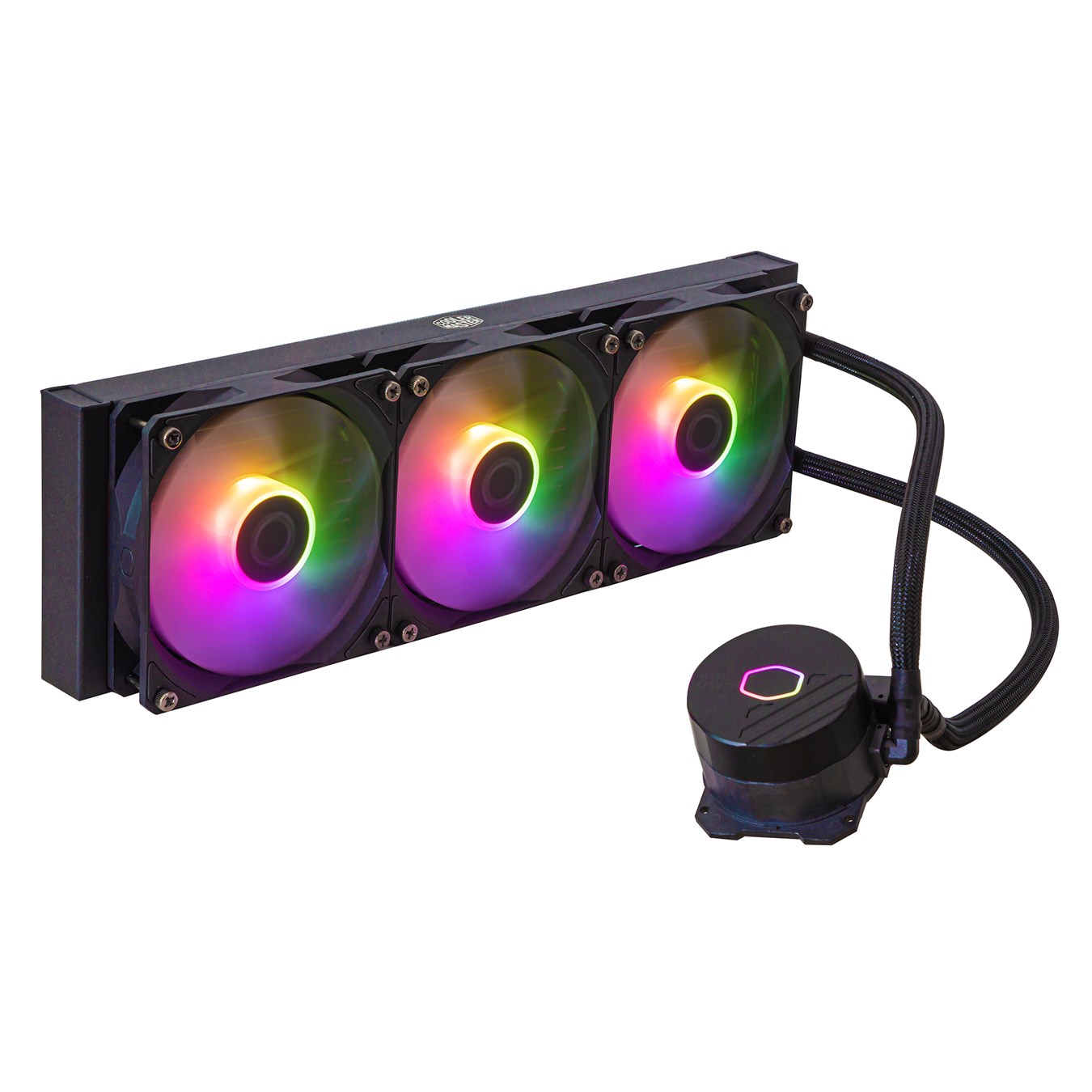Sistema de arrefecimento líquido para PC com ventiladores RGB
