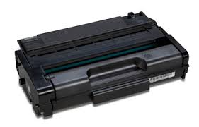 Toner preto para impressora em plástico rígido com alça