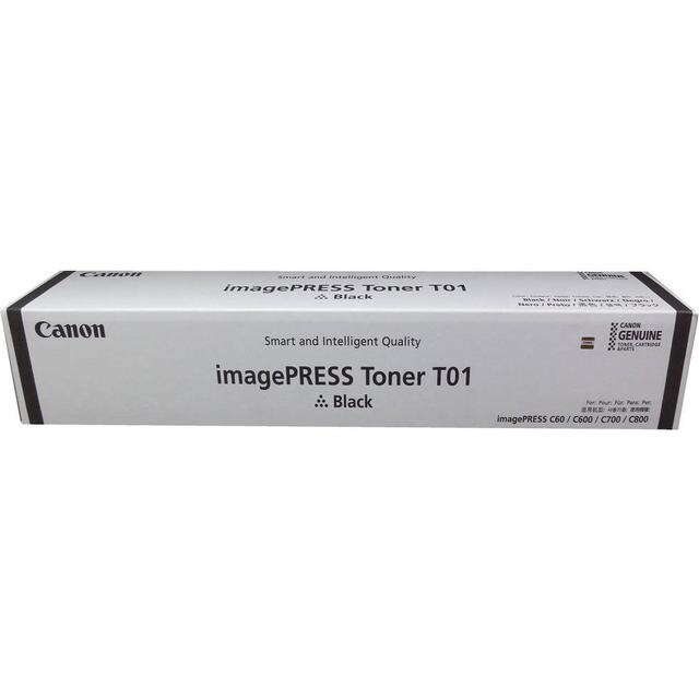 Embalagem de toner Canon imagePRESS T01 preto