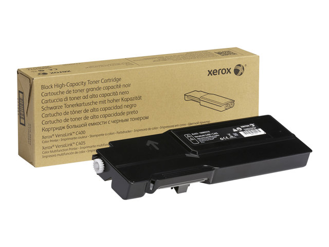 Toner preto Xerox VersaLink C400/C405 com embalagem castanha