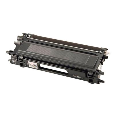 Cartucho de toner preto TN-115BK em fundo branco