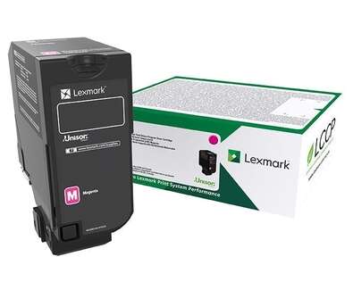 Tinteiro Lexmark Magenta com embalagem