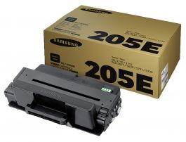 Toner Samsung 205E preto com caixa dourada