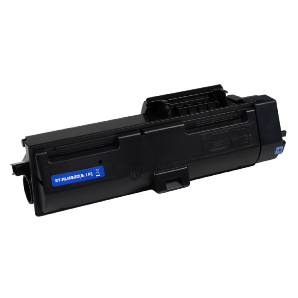 Cartucho de toner preto para impressora com etiqueta azul ET-RLM320(B,1K)
