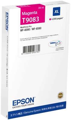Cartucho de tinta Epson magenta T9083 para impressora