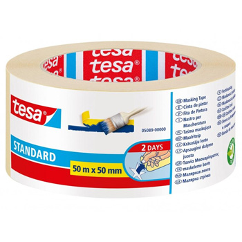Rolo de fita adesiva tesa standard para pintura