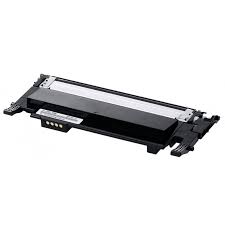 Toner preto para impressora, corpo preto e cinza, fundo branco