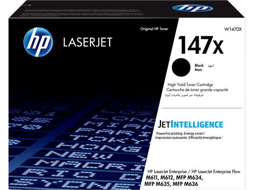 Cartucho toner HP LaserJet 147X preto