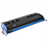 Cartucho de toner preto para impressora laser com partes azuis