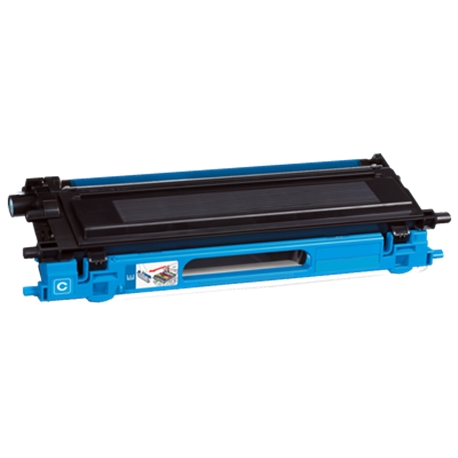 Cartucho de toner azul para impressora com estrutura azul e preta
