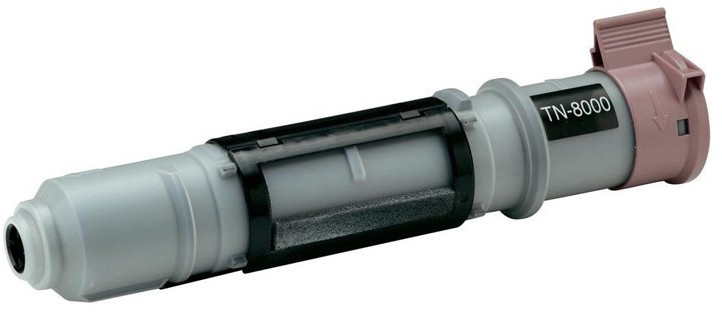 Cartucho de toner TN-8000 cinzento e castanho