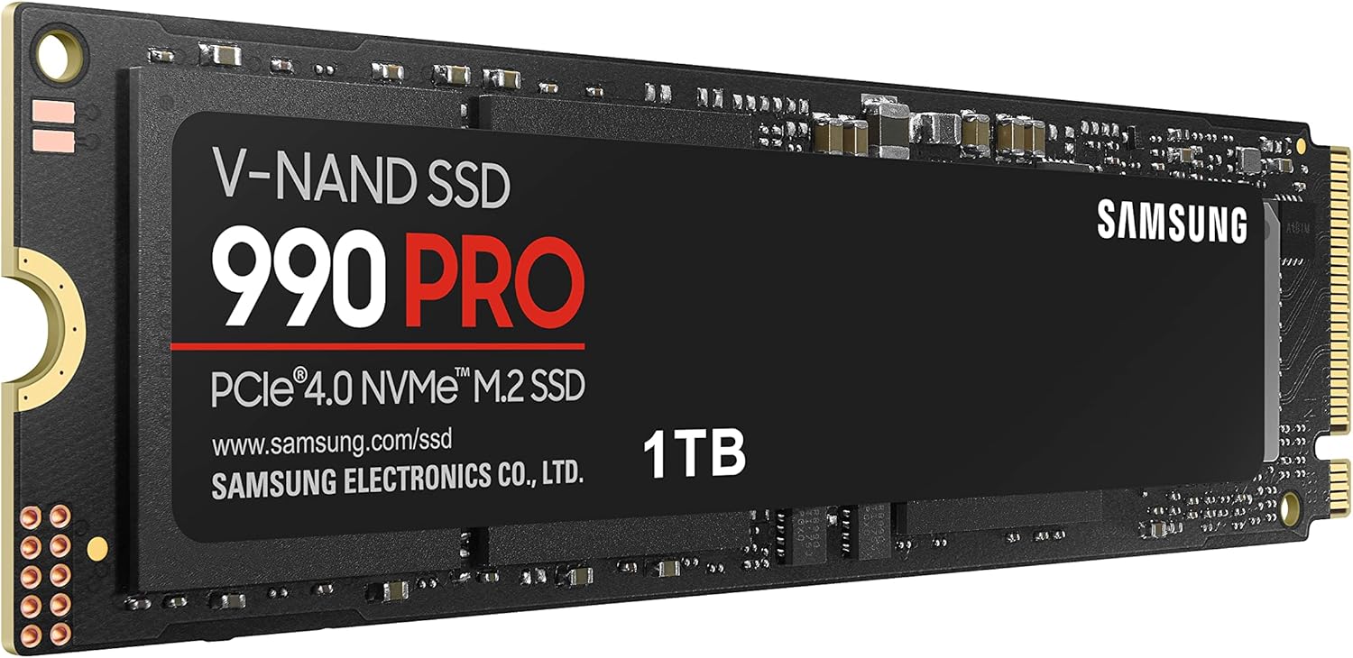 SSD Samsung V-NAND 990 PRO 1TB preto M.2