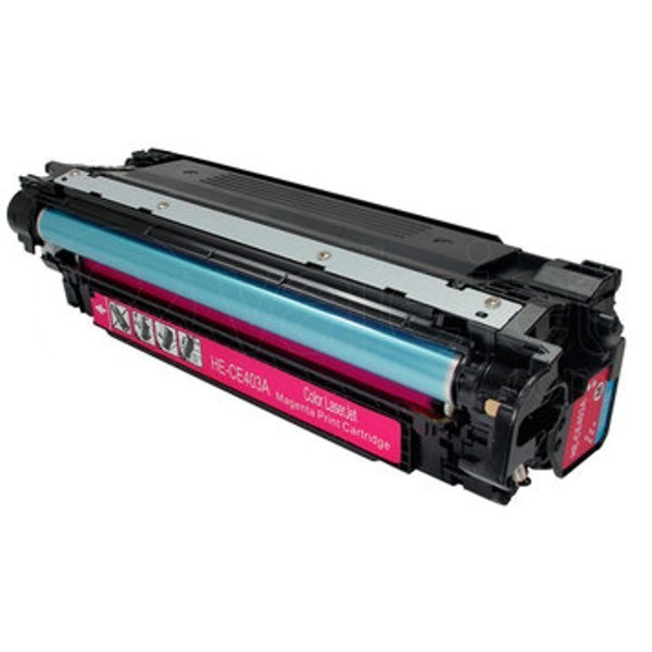 Cartucho de tinta para impressora colorida HE-CF403A Magenta Print Cartridge