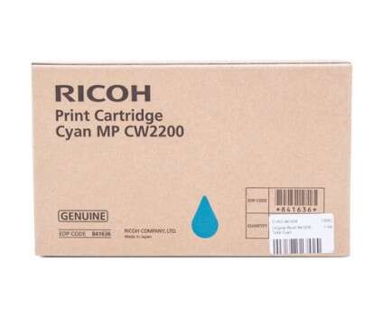 Caixa de cartucho de impressão Ricoh cyan para MP CW2200