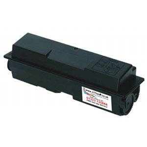 Cartucho de toner preto para impressora com etiqueta