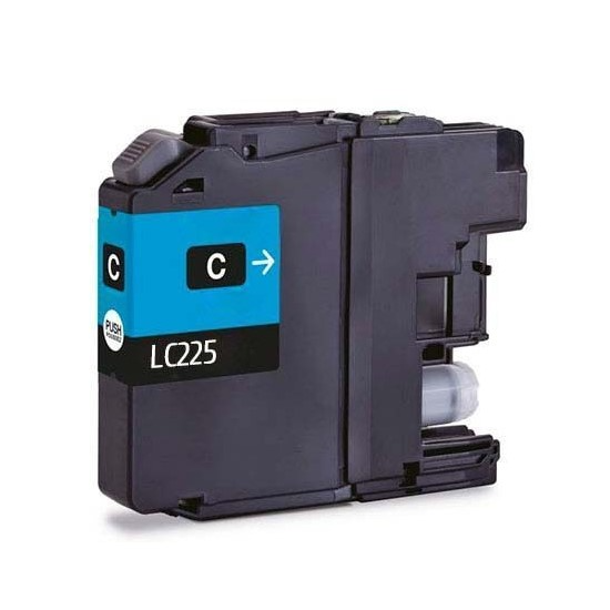 Cartucho de tinta ciano LC225 para impressora