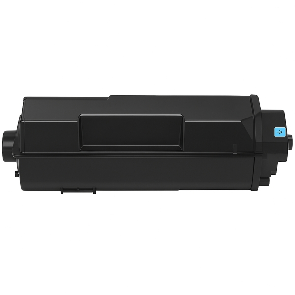 Cartucho de toner preto com selo azul