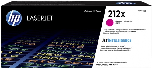 Cartucho toner HP LaserJet 212x Magenta