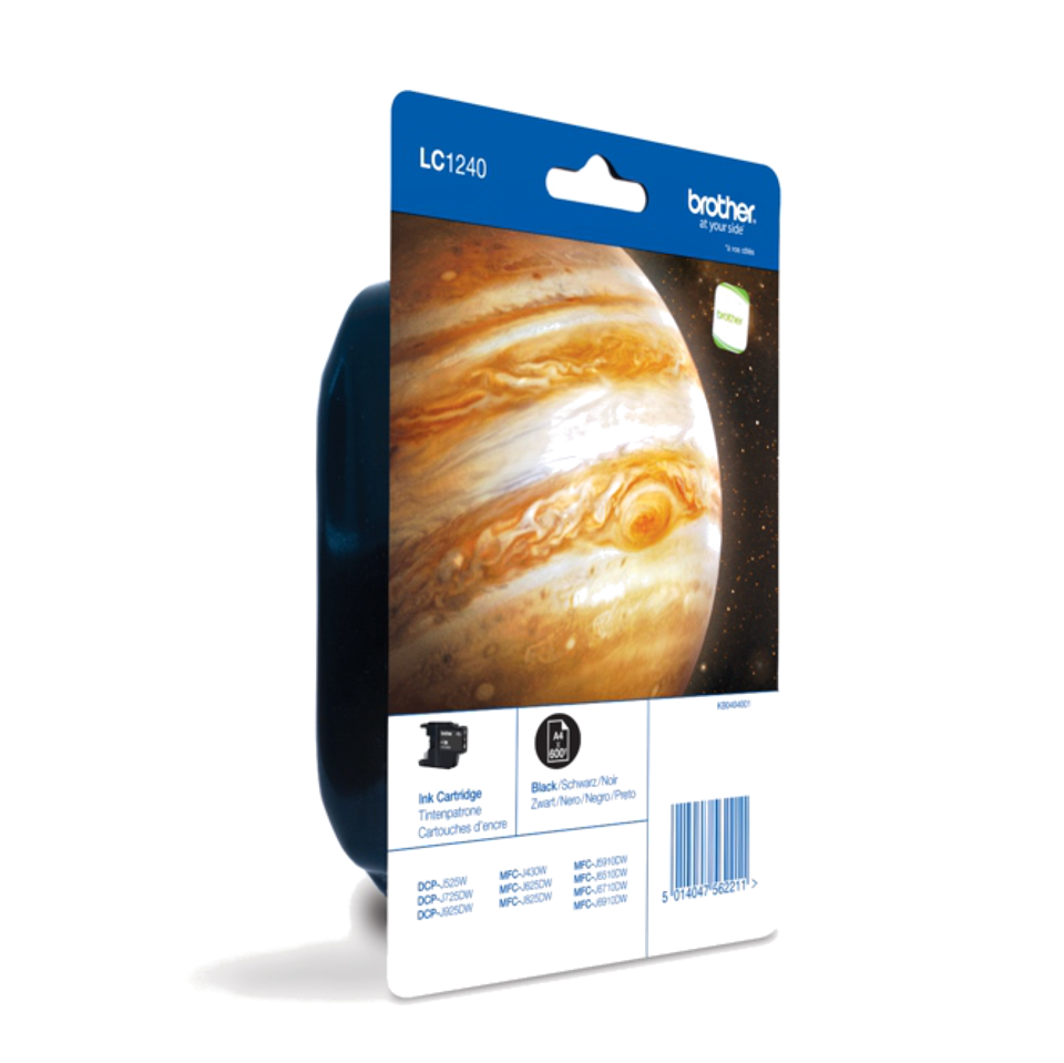 Cartucho de tinta Brother LC1240 com imagem planeta