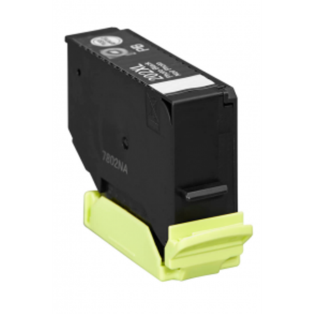 Cartucho de tinta preto para impressora com base amarela