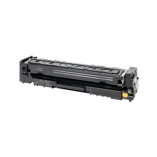 Cartucho de toner preto retangular para impressora sobre fundo branco