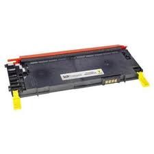 Toner preto para impressora HP em fundo branco