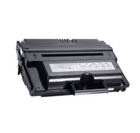 Toner preto para impressora com etiqueta e alça