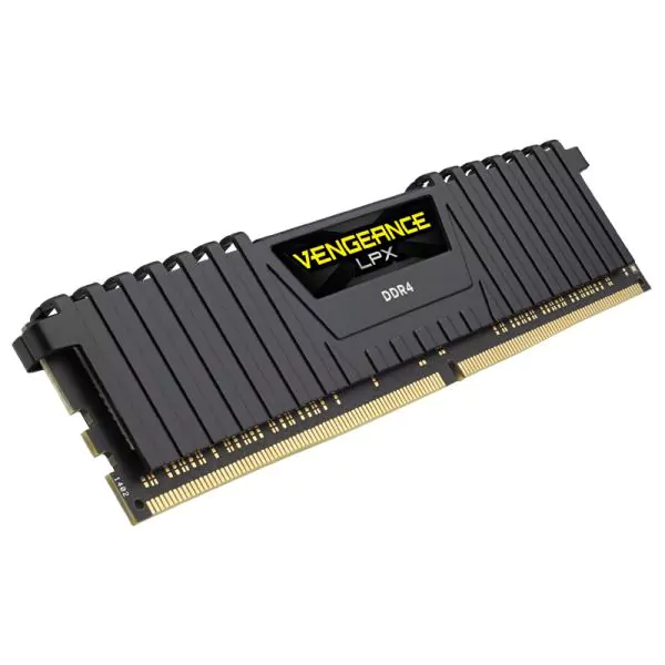 Módulo de memória RAM Corsair Vengeance LPX DDR4 preto