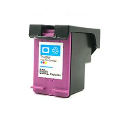 Cartucho de tinta Tricolor 650XL magenta para impressora
