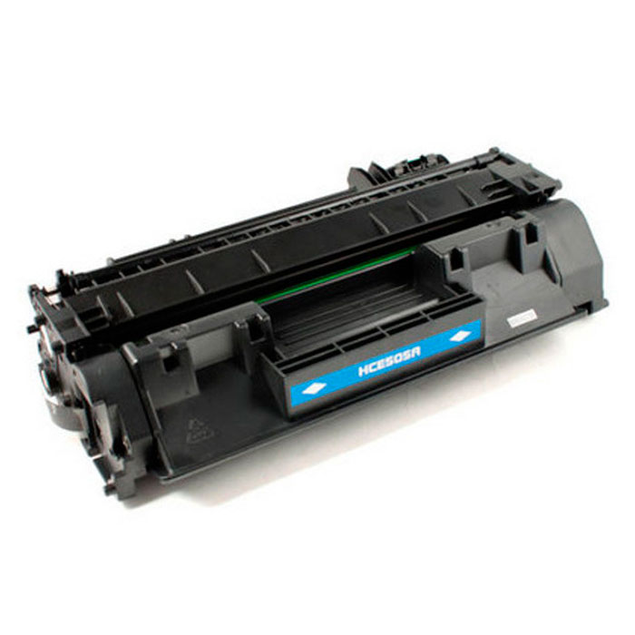 Toner preto para impressora com etiqueta azul HC6505A