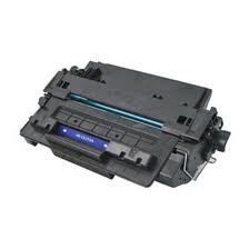 Cartucho de toner preto com área azul