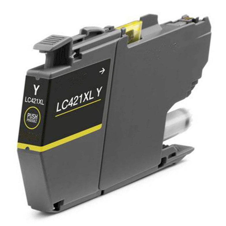Cartucho de tinta amarelo LC421XL Y para impressora